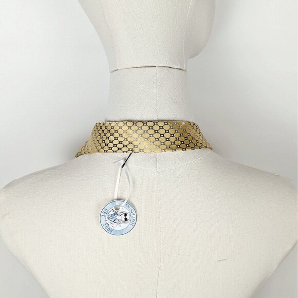 Ogsplosh Ascot Tie - Yellow Polka Dot Silk Scarf - Women's Silk Cravat - NEW - Picture 4 of 6